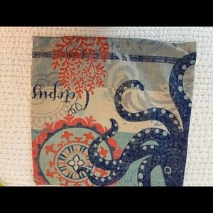 Cotton Linen Sea Life Decor Pillow Cover